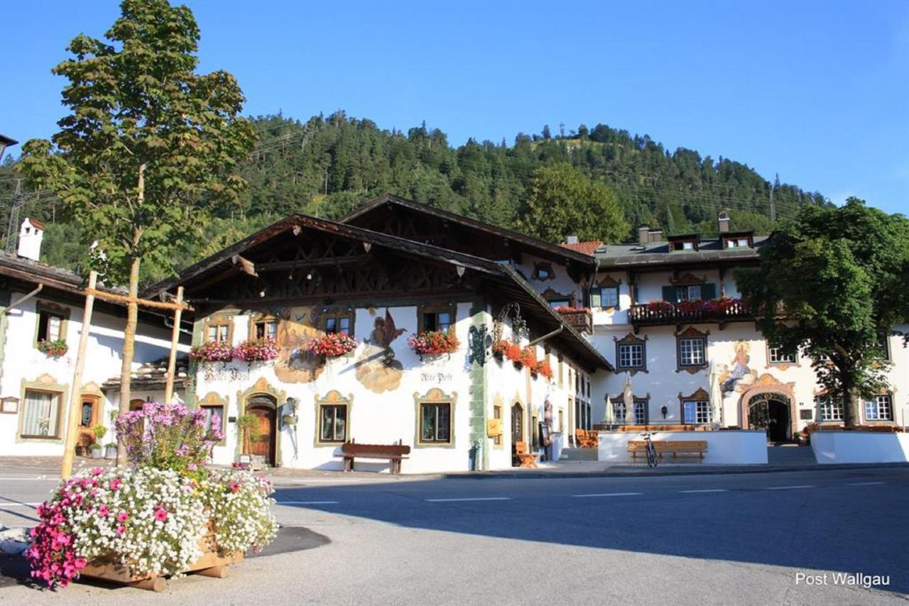 Gasthof & Hotel Zur Post Wallgau Esterno foto