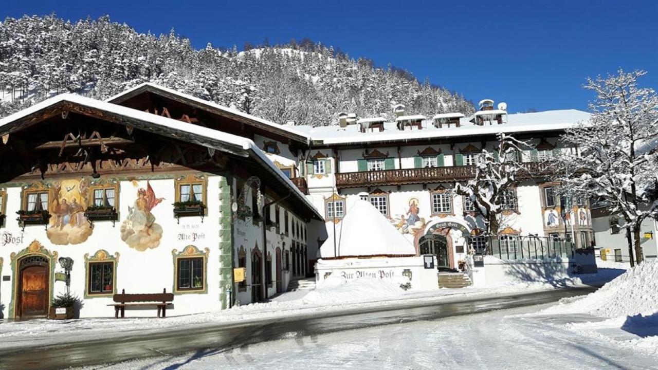 Gasthof & Hotel Zur Post Wallgau Esterno foto