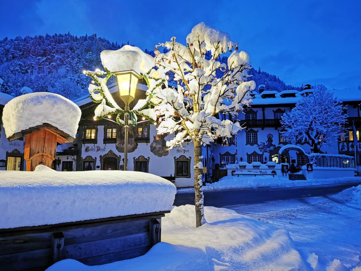 Gasthof & Hotel Zur Post Wallgau Esterno foto