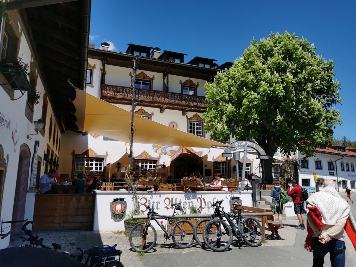 Gasthof & Hotel Zur Post Wallgau Esterno foto