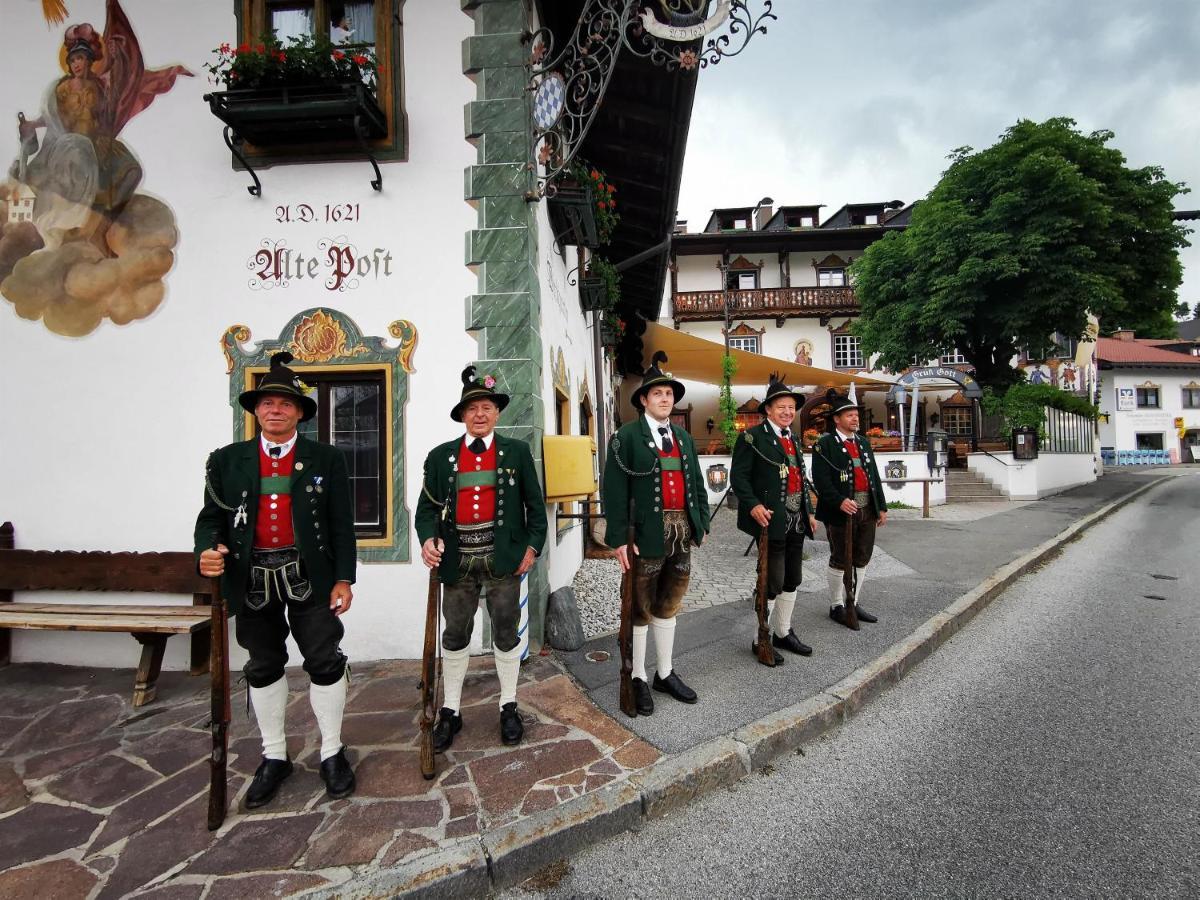 Gasthof & Hotel Zur Post Wallgau Esterno foto